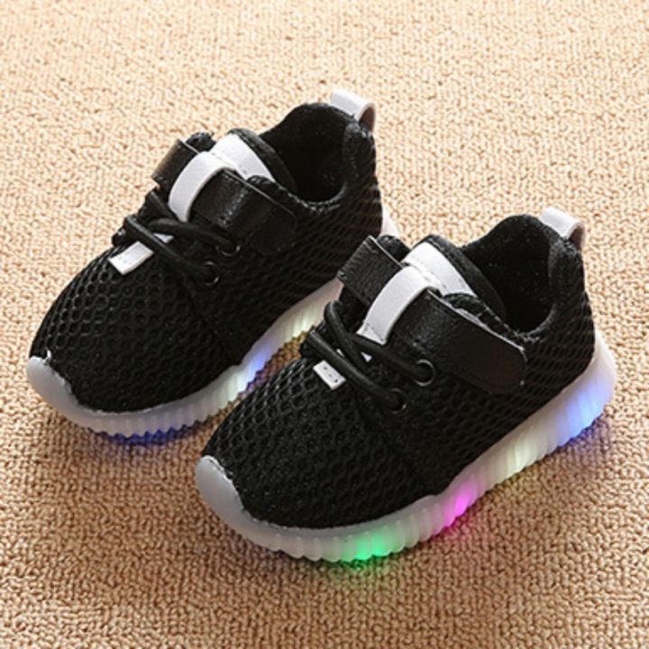 kids-fashion-led-light-uni-lace-up-luminous-casual-shoes-sportswear-sneaker