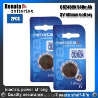 แบตเตอรี่ลิเธียม2ชิ้น/ล็อต RENATA 3V CR 2450 CR2450ถ่านกระดุม5029L KCR2450ลิเธียมสำหรับนาฬิกาของเล่นไฟฟ้ารีโมท