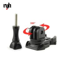 360 Degree Rotate Quick Release Buckle Vertical Swivel Mount for GoPro Hero 9 8 7 6 5 4 3+ 3 for SJCAM for Xiaomi Yi Camera MAX