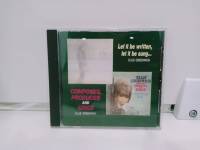 1 CD MUSIC ซีดีเพลงสากล ELLIE GREENWICH  Let it be written let it be sung COMPOSES, PRODUCES AND SINGS  (B2C56)
