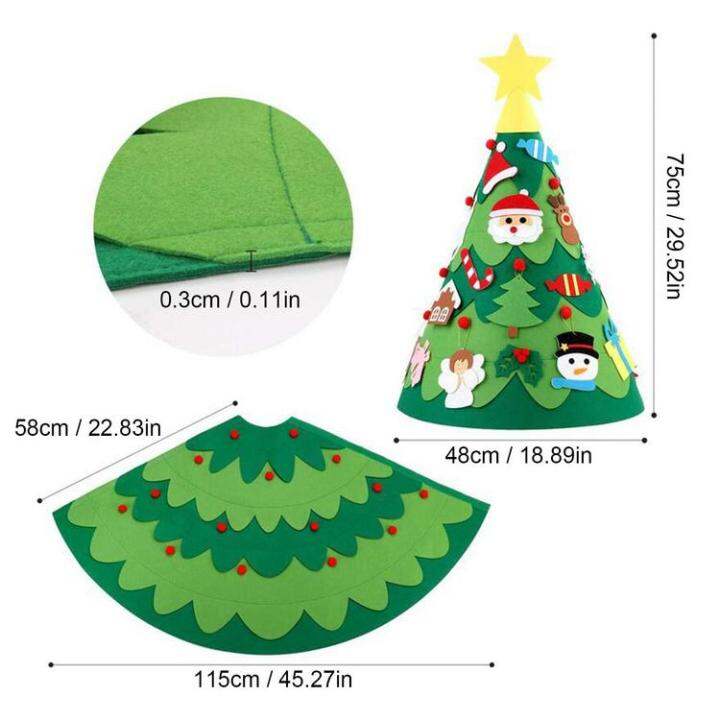 diy-felt-christmas-tree-3d-lighted-felt-christmas-tree-set-for-toddlers-with-handmade-accessories-and-led-string-light-christmas-new-year-decorations-gift-for-party-suppliers-and-children-workable