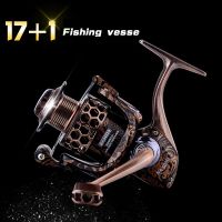 [HOT LIAXLLWISAAZH 534] โลหะทั้งหมดม้วนตกปลา Spinning Reel Reel รอบตกปลาทะเล Rod Casting Rods เรือประมง Baitcasting Reel Fly Reel