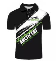 New arrival ARCTIC CAT Summer 3D Print Men shirt Short Sleeve Casual Male polo Tops T-shirt clothing brand Top Quality polo