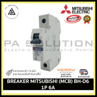 BREAKER MITSUBISHI (MCB) BH-D6 1P 6A