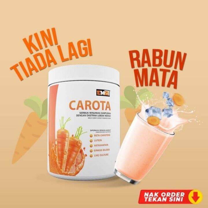 ORIGINAL CARROT SUSU Minuman Kesihatan Untuk Mata dan Minda SUSU CARROT ...