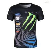 2023 NEW Quick Drying Short Sleeved T-shirt with Rider Monster Energy Moto Gp Pattern Size：s-5xl