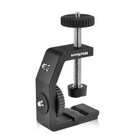 C Clamp Camera Desk Clamp Mount Stand With 1/4 "Screw For DSLR Photo Studio Photography Led Video Fill Desktop