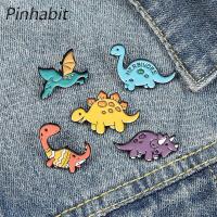 Pinhabit เข็มกลัดลงยารูปไดโนเสาร์,เข็มกลัดการ์ตูน