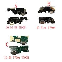 1Pcs USB Charging Port Charging Connector Dock Plug Board Flex Cable For TCL 10 5G UW T790 T790S Plex T780 T780H T790Y T790H Wall Chargers