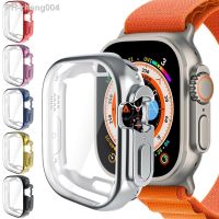 360 Full Soft Clear Case for Apple Watch Ultra 49MM TPU Smartwatch Screen Protector for iWatch Series 8Pro 49MM Protective Cover