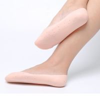 1 Pair Silicone Foot Chapped Care Tool Moisturizing Gel Heel Socks Cracked Skin Care Protector Pedicure Health Monitors Massager