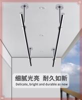 [COD] All 304 stainless steel 32mm clothes rail balcony mounted single pole fixed hanging drying