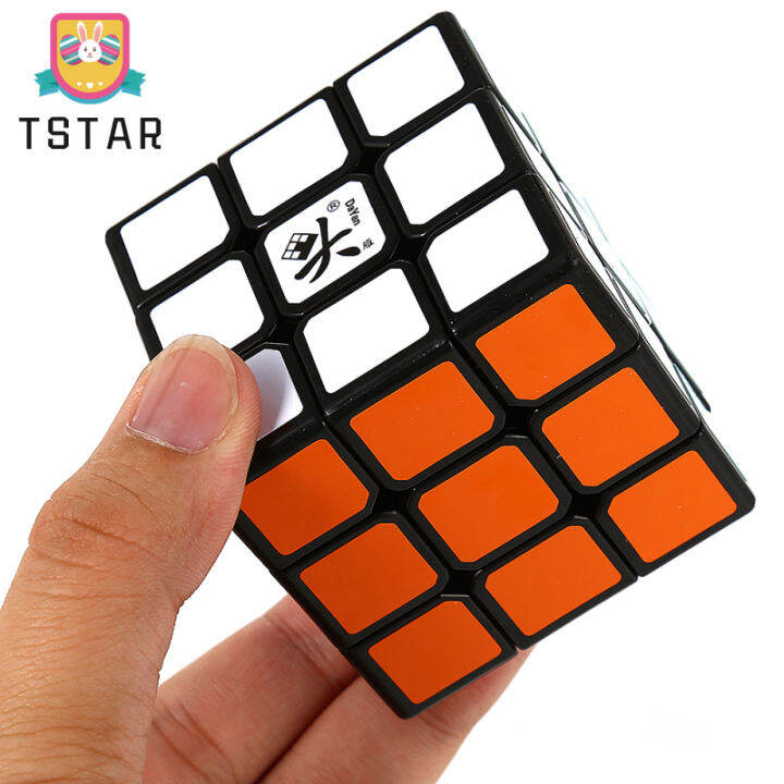 tstar-จัดส่งรวดเร็ว-dayan-zhanchi-รูบิกปริศนาลูกบาศก์มายากลเร็ว-zhanchi-5v-3x3x3-สีดำ-โดยการอัพเกรด