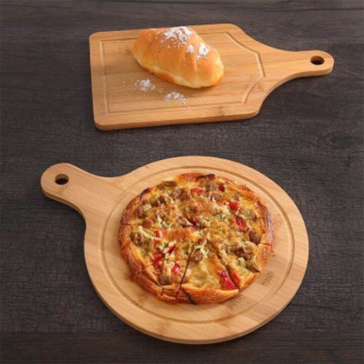 wooden-pizza-board-ไม้รองพิซซ่า-ถาดไม้รองอาหาร-รองขนมปัง-ขนาด-32x16-cm-เขียงรองพิซซ่า-จานรองพิซว่า-บอร์ดไม้พิซซ่า-แผ่นบอร์ดไม้สำหรับตัดพิซซ่า