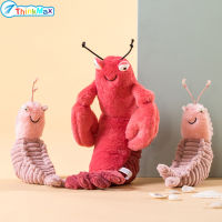 Thinkmax Larry น่ารัก Sheldon กุ้งปู Crayfish ตุ๊กตา Plush ของเล่นตุ๊กตาสัตว์ตุ๊กตา Plush ของเล่นสำหรับวันเกิด Present