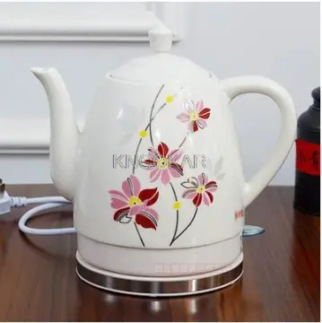 Ceramic Electric Kettle Porcelain Kettle Blue and White Porcelain Foam  Teapot Daily Kungfu Teapot Electric Tea Kettle