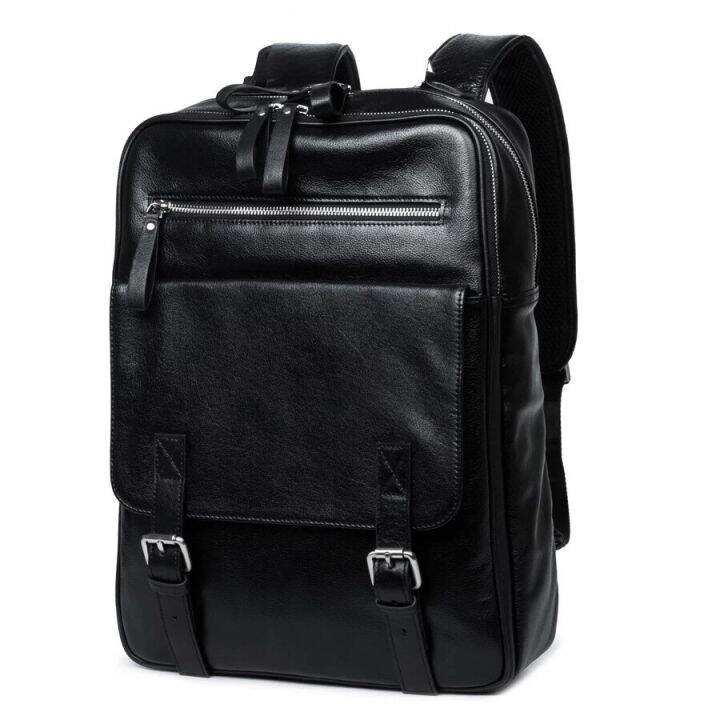 Rox 1723 classic Waterproof leather backpack Lazada PH