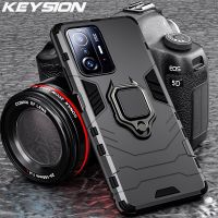 KEYSION เคสกันกระแทกสำหรับ Xiaomi Mi 11T 11T Pro 5G ขาตั้งโทรศัพท์ฝาหลังสำหรับ Xiaomi Mi 10T Pro 10T Lite 5G Mi Mix 4