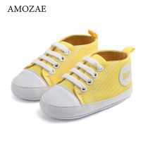 【hot】！ 10 Color Baby Boys Shoes Newborn Canvas Print Anti-Slip Infant Toddler Soft Soles Footwear Prewalker