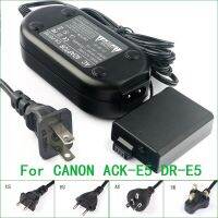 [Hot K] ACK-E5 + DR-E5 LP-E5แบตเตอรี่เลียนแบบไฟฟ้ากระแสสลับที่ชาร์จอะแดปเตอร์สำหรับ Canon EOS 450D 500D 1000D จูบ F X2 X3 Rebel XSi XS T1i