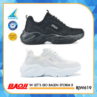 Baoji Collection บาโอจิ รองเท้ากีฬา รองเท้าวิ่ง รองเท้าผ้าใบ สำหรับผู้หญิง W Let s Go Balen Storm II BJW619 (1520)