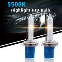 SKYJOYCE Super Bright AC 35W 55W Xenon H1 H3 9005 9006 H11 H7 HID Xenon หลอดไฟโปรเจ็กเตอร์ D2H หลอดไฟ5500K สีขาวไฟหน้ารถหลอดไฟ