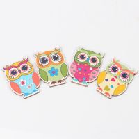 【YF】♞  Cartoon Pattern Diy Painting Accessories Decoration Sewing Scrapbooking Crafts 26x35mm 20pcs MZ68