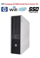 HP Compaq dc7900 Small Form Factor PC -CPU intel E8400 3.0GHz - Ram 4GB -HDD SSD 120GB -Wi Fi