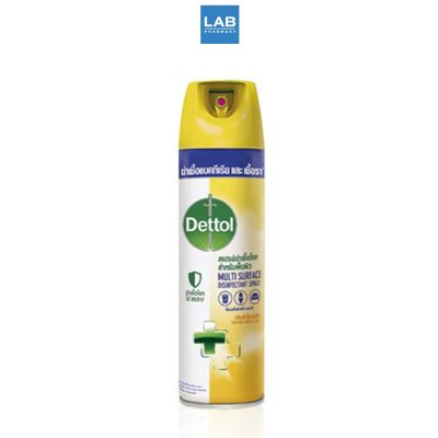 Dettol Disinfectant Sunshine Breeze เดทตอล ดิสอินเฟคแทนท์ กลิ่นซันไชน์บรีซ สเปรย์  กลิ่นไม่พึงประสงค์ สำหรับพื้นผิว และ ในอากาศ 1 กระป๋อง