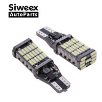 2Pcs T15 W16W LED Reverse Light Bulbs 920 921 912 Canbus 4014 45SMD Highlight Backup Parking Lamp DC12V