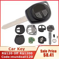 433Mhz 2ปุ่มรีโมกุญแจแบบพลิก Keyless Ut Fob ชิป ID46เหมาะสำหรับรถซูซูกิ SWIFT SX4อัลโตจิมนี่วิทารา IGNIS Splash 2007-2013