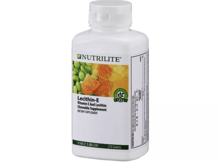 amway-nutrilite-lecithin-e-แอมเวย์-นิวทริไลท์-เลซิติน-อี-เม็ดกลม-270-เม็ด