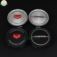 4pcs OD 74MM/ID 69MM Wheel Centre Cap VOSSEN Emblem Badge Wheel Center Caps ABS Hub Cap Wheel Centre Hub Replacement Dust Cover