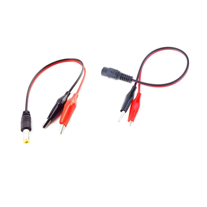 dc-konektor-jack-perempuan-laki-laki-klip-buaya-kawat-buaya-12v-kabel-daya-ke-2-klip-buaya-tegangan-terhubung-5-5x2-1mm