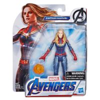 Marvel Avengers Endgame Captain Marvel 6-Inch-Scale Figure Nach 30ex หุ่น ฟิกเกอร์ กัปตัน มาร์เวล ของแท้