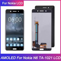 5.5" Original LCD Display For Nokia 6 TA-1021 TA-1025 TA-1033 LCD Display Touch Screen Digitizer Replacement For Nokia N6 LCD Pendants