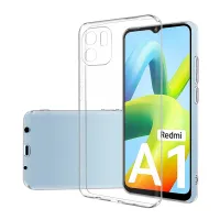 สำหรับ Xiaomi Redmi A1 / A1 Plus A1 + TPU นิ่มโปร่งใสคริสตัลแบบบางฝาหลังเคสป้องกันกล้องผิวการป้องกัน