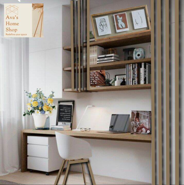 solid wood shelves with invisible metal support mechanism, sold per ...