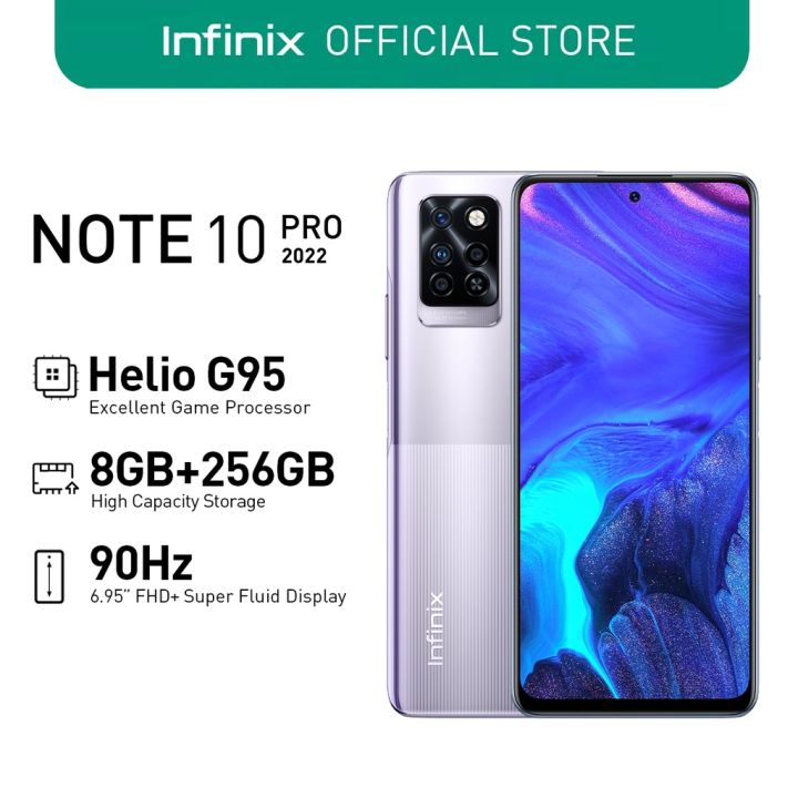 Infinix Note 10 Pro 8gb 256gb G95 Chipset Lazada Ph 7451