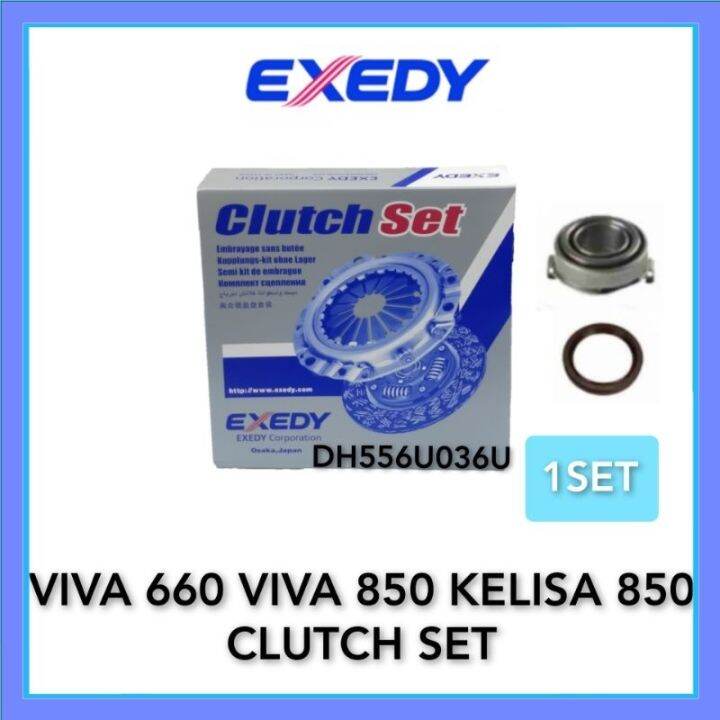 DAIKIN EXEDY DH556U036U PERODUA VIVA 660 VIVA 850 KELISA 850 CLUTCH KIT