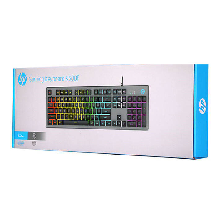 คีย์บอร์ดเกมมิ่ง-hp-gaming-keyboard-รุ่น-k500f-ประกัน-2-ปี