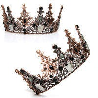 มงกุฎ Tiaras สีดำแบบย้อนยุคขนาดเล็ก,ของตกแต่งหน้าเค้กอุปกรณ์สำหรับงานปาร์ตี้วันเกิด