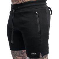 New Style Tide Zip Pocket Gyms Fitness Male 2022 Summer Leisure Outdoor Running Shorts Jogger Beach Training Waist Sport Pants