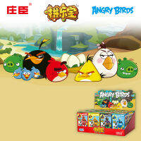 Hasbro Angry Bird มินิประกอบหน่วยการสร้างครบชุดของพิการรถตุ๊กตารุ่นอะนิเมะตัวเลขเก็บเครื่องประดับของขวัญของเล่น