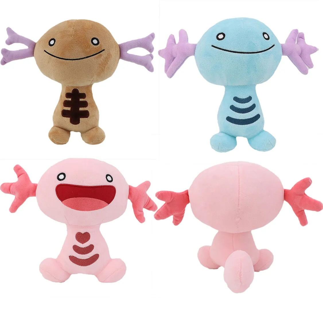 20cm kawaii wooper paldea luxuoso dos desenhos animados anime personagem de  jogo macio recheado paldean wooper presentes da boneca para o bebê crianças  fãs 