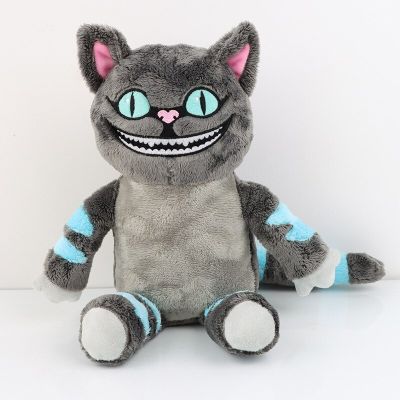 26Cm DISNEY Alice In Wonderland Cheshire Cat Cosplay Doll Plush Dolls Kids Xmas Gift Pendant Accessories