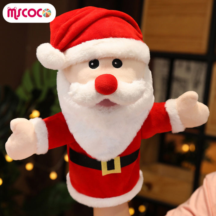 mscoco-หุ่นเล่าเรื่องเนอร์เอลก์คริสต์มาสทนทานต่อการดึงและของขวัญการนวดสำหรับคริสต์มาสวันเกิดปีใหม่