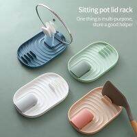 【CW】 Kitchenware Spatula Rack Household Hygienic Tableware Shelves Multifunctional Pot Lid