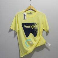 เสื้อยืด Wrangler ชาย/หญิง ผ้าตคอตอน 30s นำเข้าฟรีถุงกระดาษ