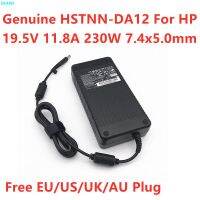 (ใหม่-ต้นฉบับ) นิวซีแลนด์♞HSTNN-DA12แท้19.5V 11.8A 230W เครื่องชาร์จอุปกรณ์พลังงาน HSTNN-LA12สำหรับเอชพีออมนิ27 Eliteebook 8740W 8760W 8770W อะแดปเตอร์แล็ปท็อป